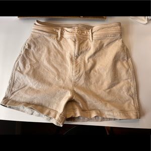 Loft Khaki Cargo Shorts